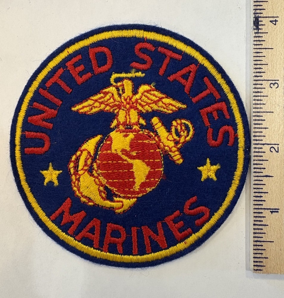 United States Marines Patch ~ Felt