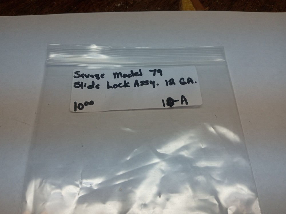 Savage / Stevens models: 79 Slide Lock, 12 Ga.