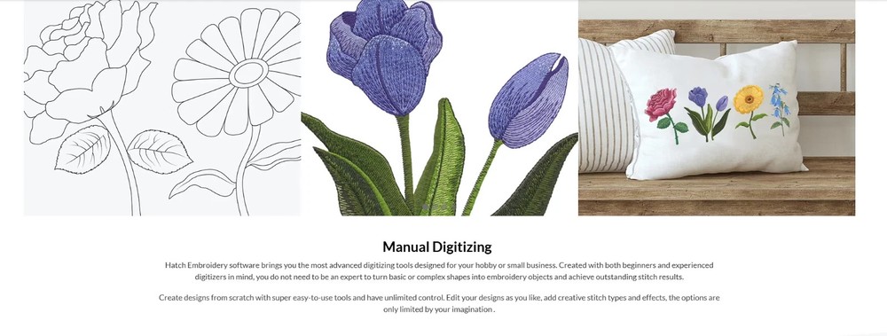 Hatch Embroidery 3 Digitizer Lifetime Software License