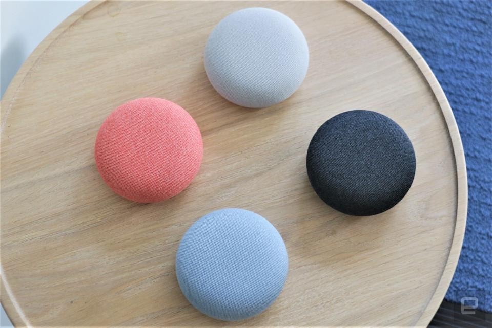 Google Home Mini Smart Speaker with Google Assistant - Random Colors