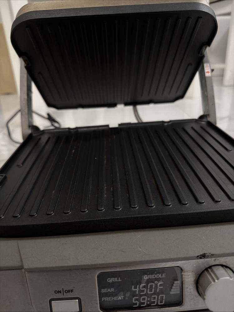 Cuisinart GR-5BP1 60W Electric Griddles - Silver
