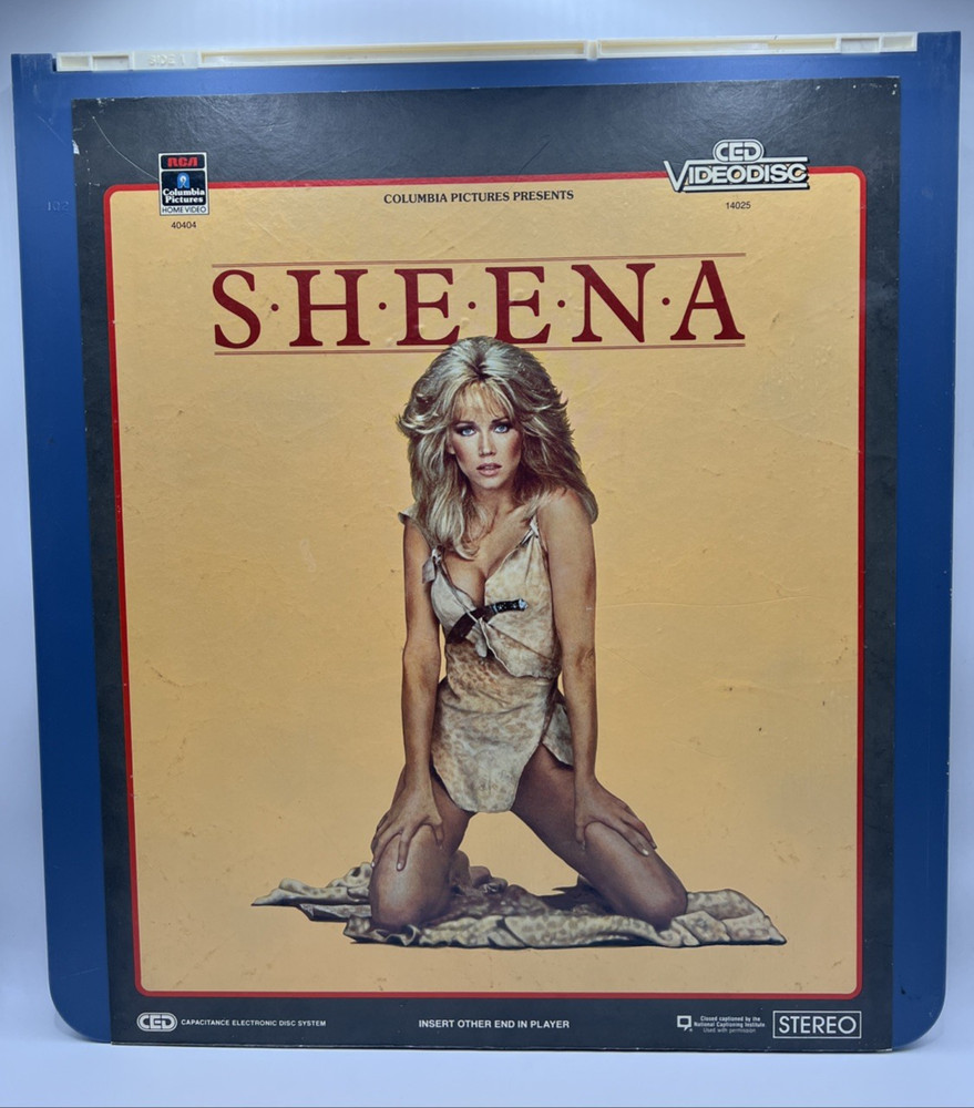 Sheena RCA CED Selectavison Videodisc