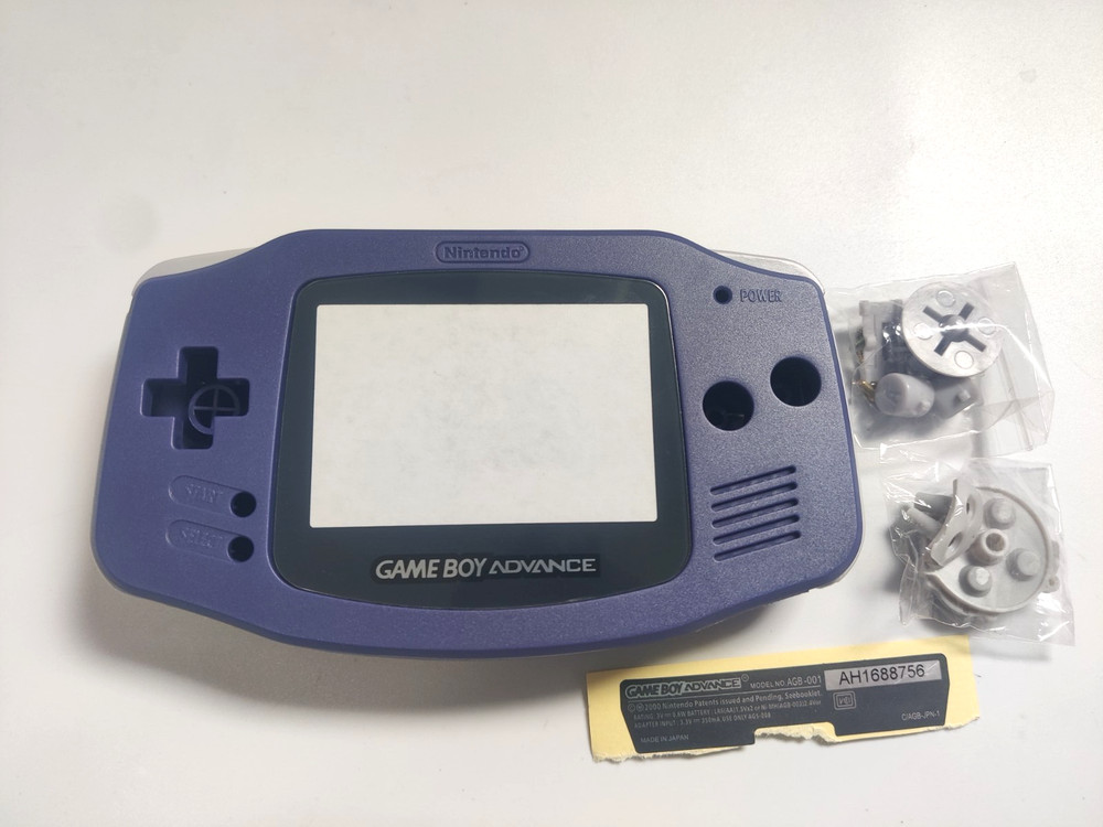 Gameboy Advance Housing Shell Replacement Indigo Blue for Regular Screen