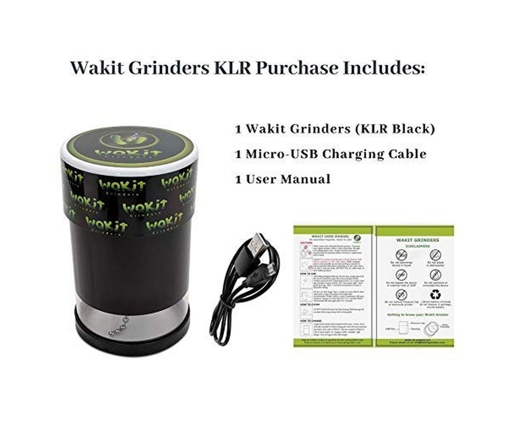 Wakit Grinders Best Electric Grinder (KLR Black)