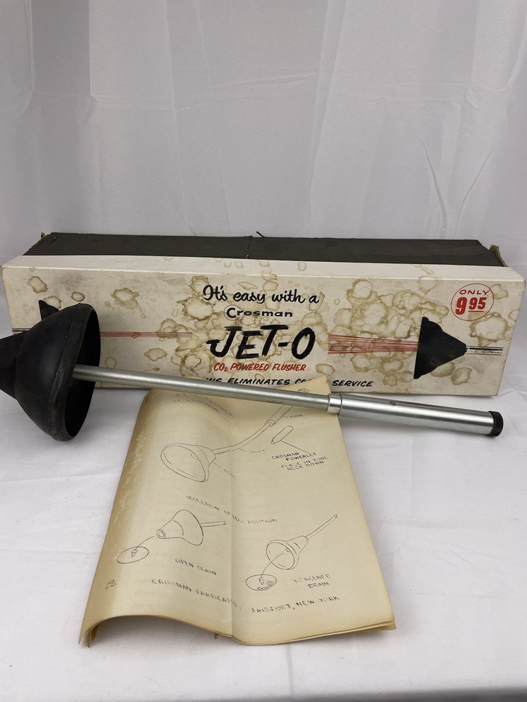 Prototype RARE JET-O CROSMAN C02 POWERED FLUSHER 1961