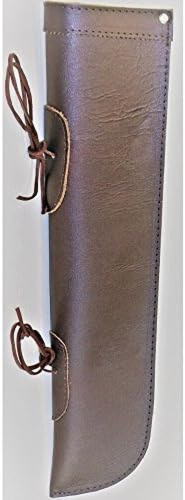 Leather Bass Bow Quiver Brown