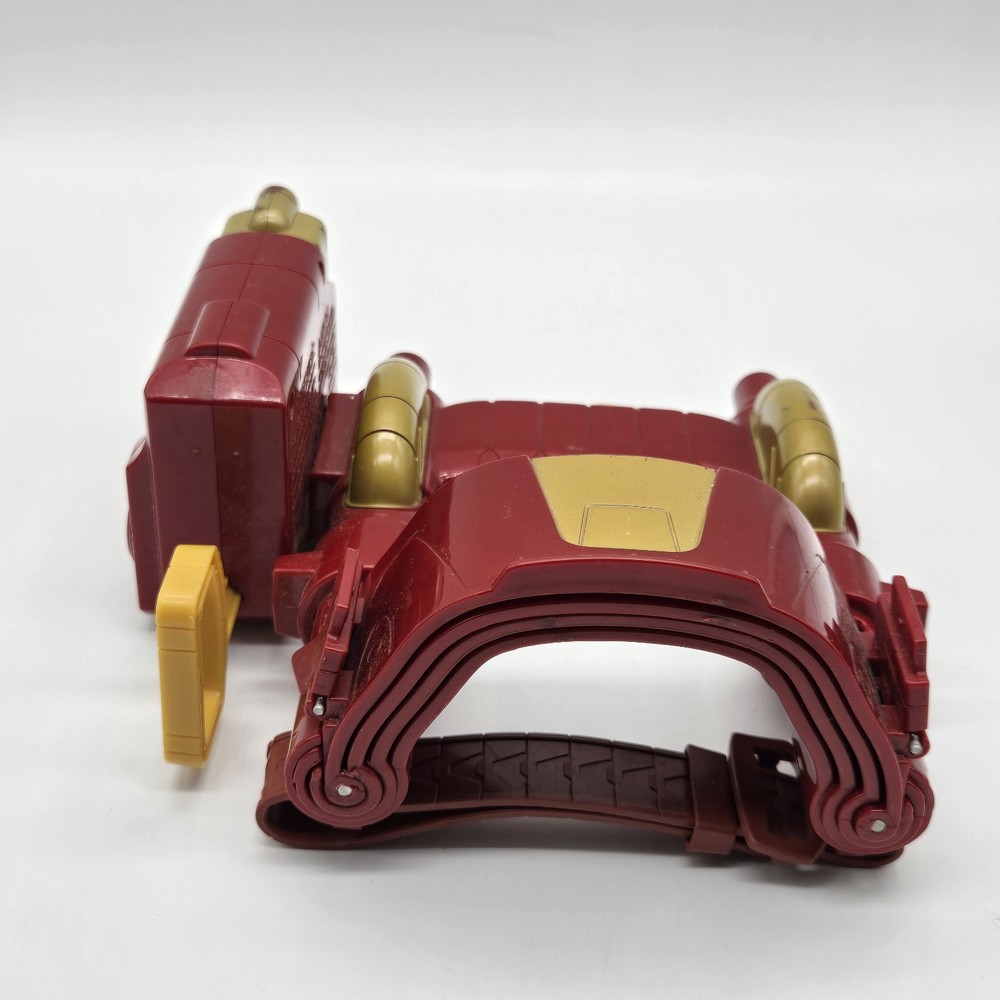 Marvel Iron Man Nerf Slide Blast Armor Dart Blaster 2015 Retractable Adjustable