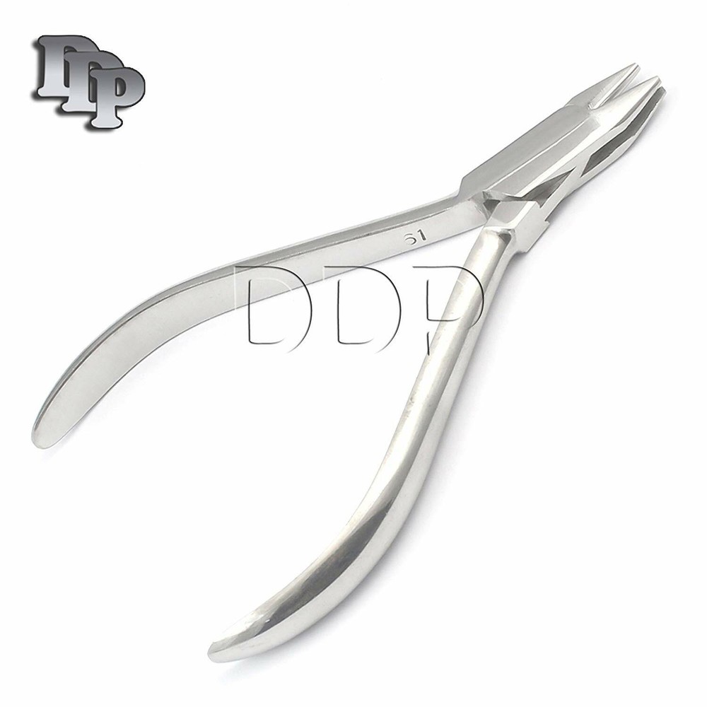 Three Prong Plier Orthodontic Dental Instruments