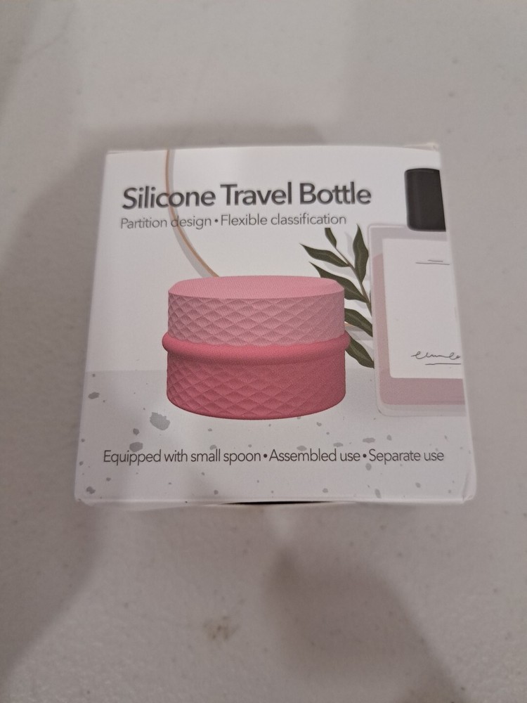 Travel Silicone Makeup Containers Refillable Empty Silicone Cream Jars