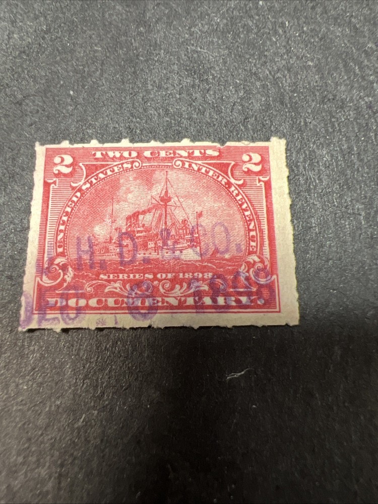 Scott #R164 “Battleships” Used 1898-US