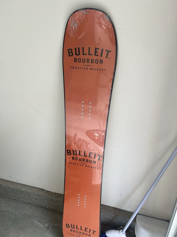 Bulleit Whiskey decorative smowboard