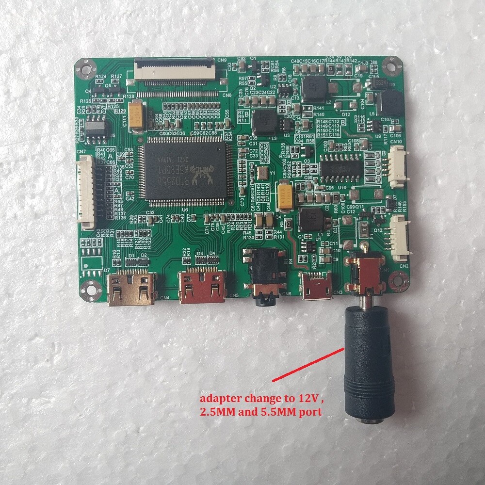 2 micro HDMI LCD LED EDP mini Controller board kit 5V For LM156LF2F01 1920X1080