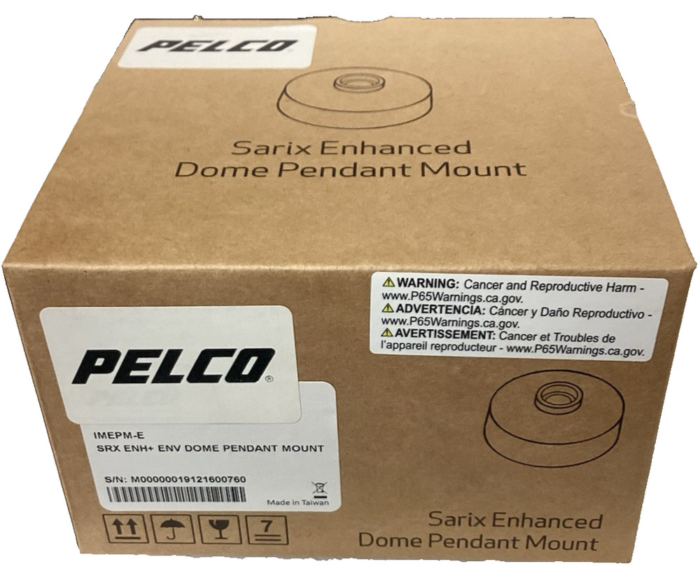 PELCO IMEPM-E SRX ENH+ENV DOME PENDANT MOUNT