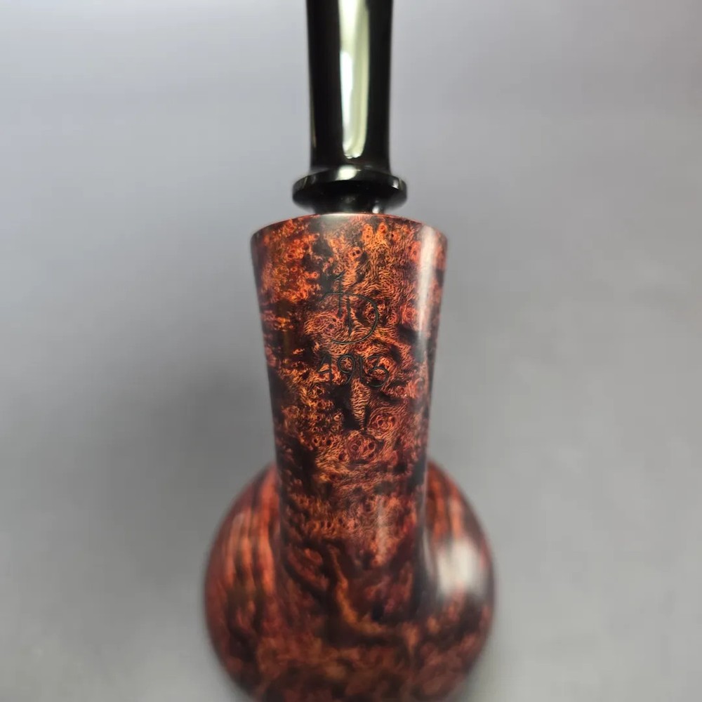 Wandi Riyadi Smooth Speeding Tomato Handmade Briar Pipe, New