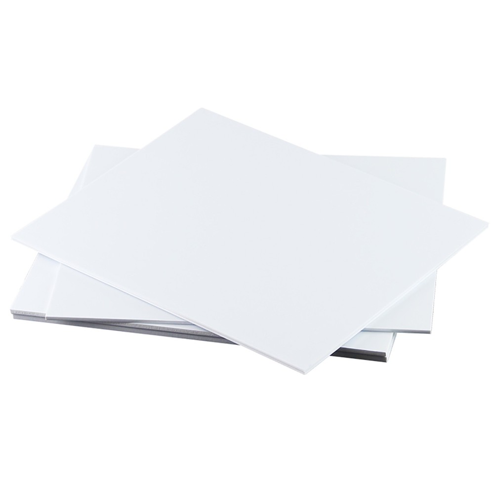 White ABS Plastic Sheet Panel DIY Model Craft 0.5mm 0.8mm ~30mm Thick Multi Size