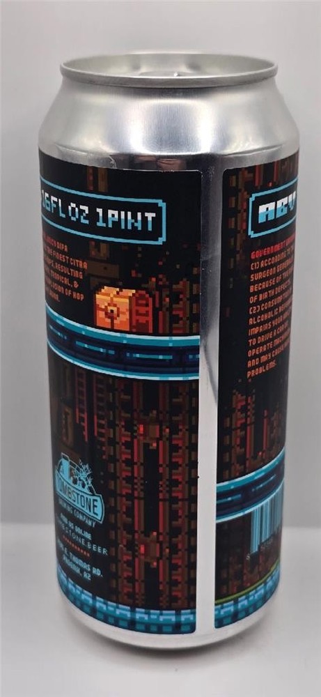 Craft Beer Can Tombstone Brewing Contra Cheat Code Left Right Left Right Double