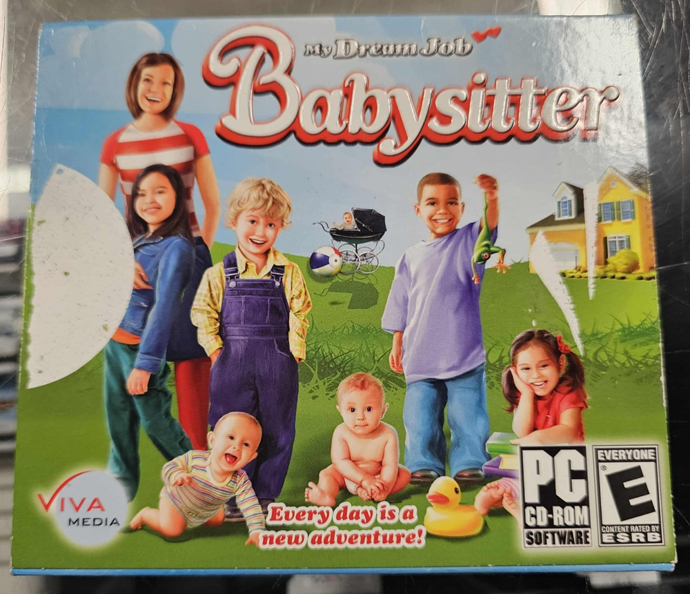My Dream Job Babysitter (PC, 2009) PC CD-ROM Game