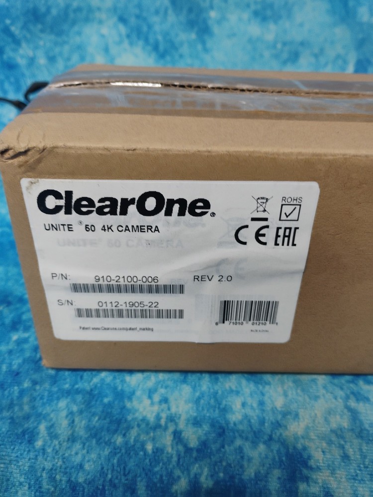 ClearOne Unite 60 4k Camera, 910-2100-006