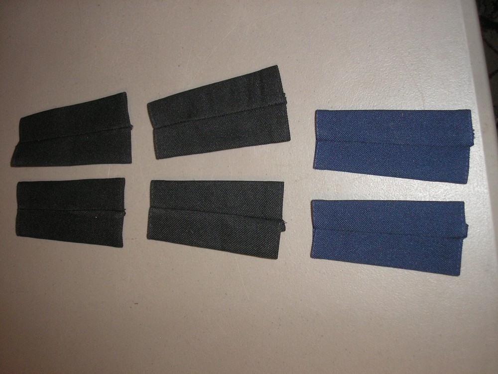 USAF Soft Shoulder Boards - Ranking Stripes ( 3 pair)