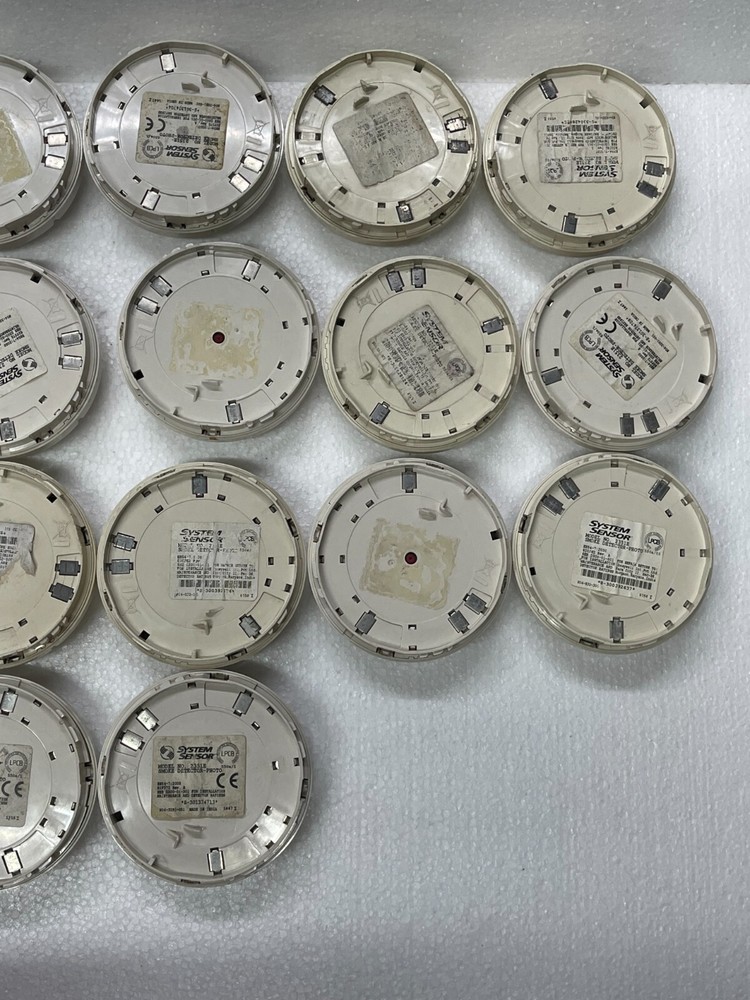 25pcs of System Sensor Model 2351E Smoke Detector With System Sensor Base B401
