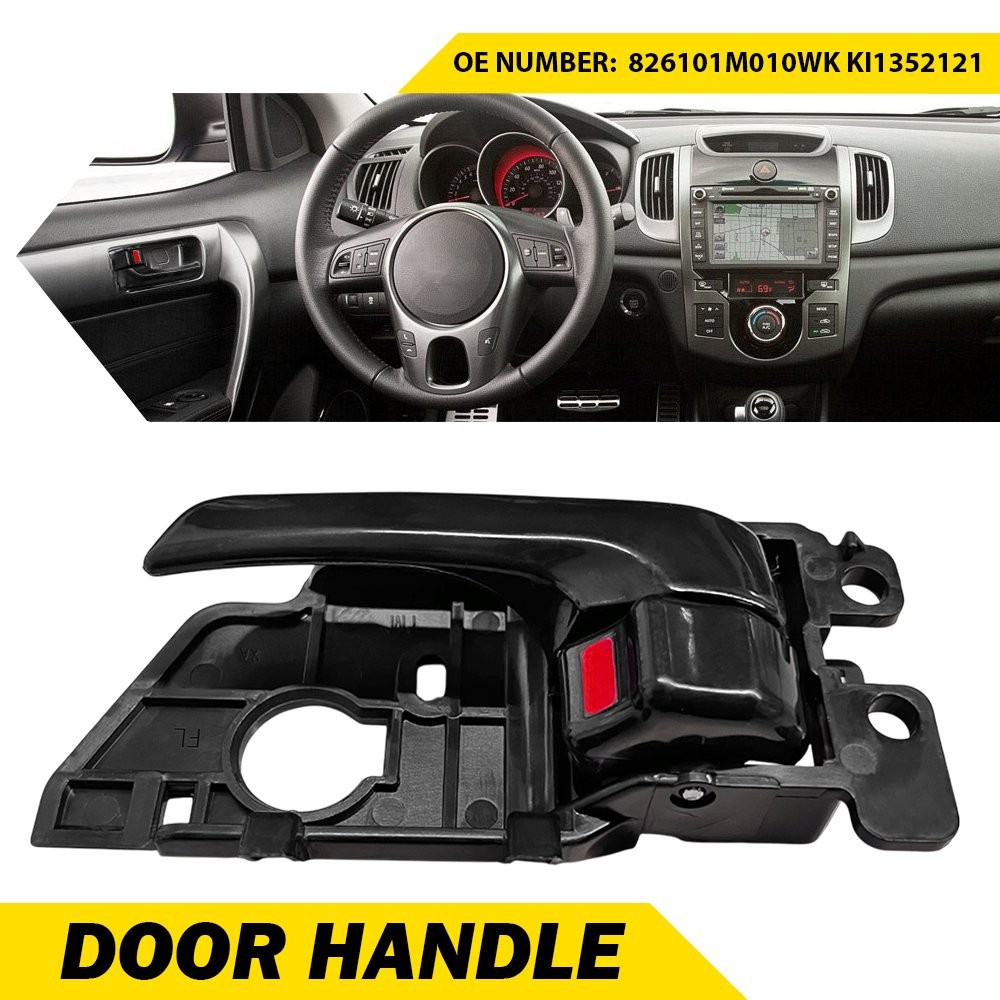 Interior Door Handle For 2010-2013 Kia Forte Forte Left Driver Side Plastic