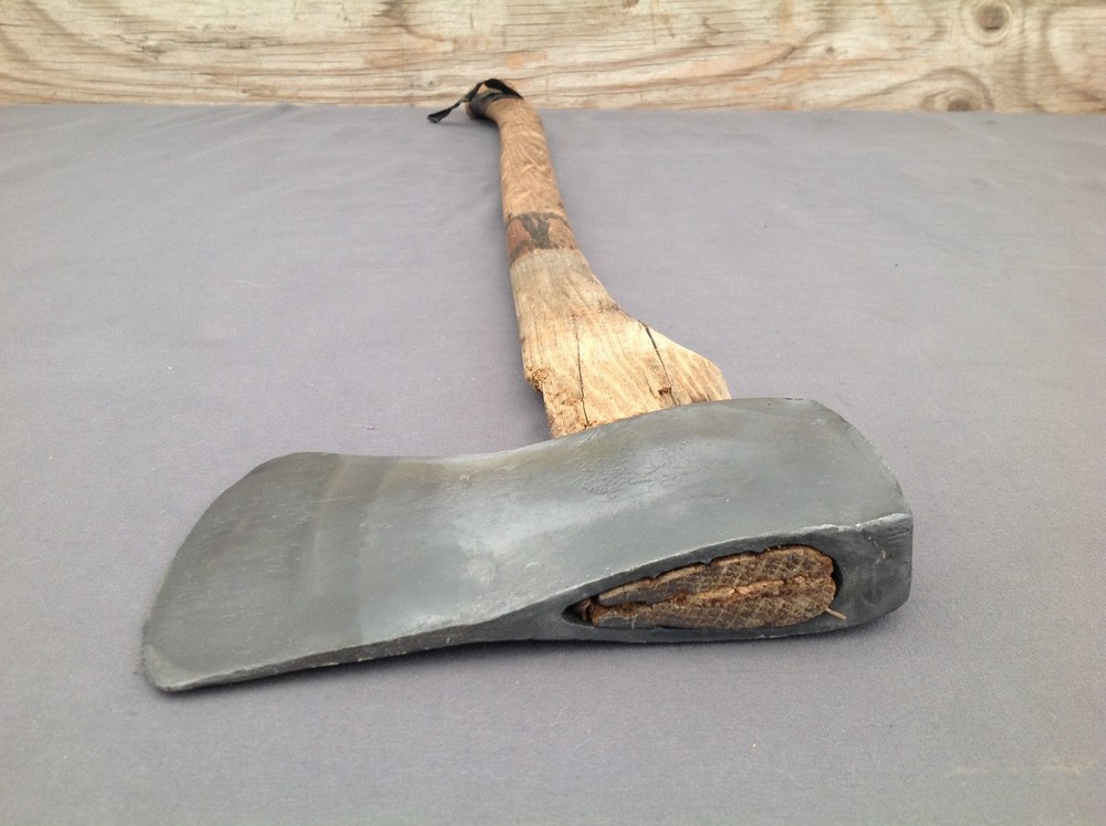 Large Unmarked Single Bit Axe