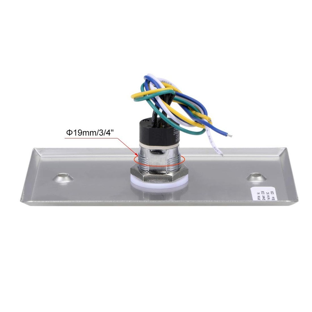 uxcell Key Switch Lock On/Off Exit Switch Emergency Door Release SPST for Acc...