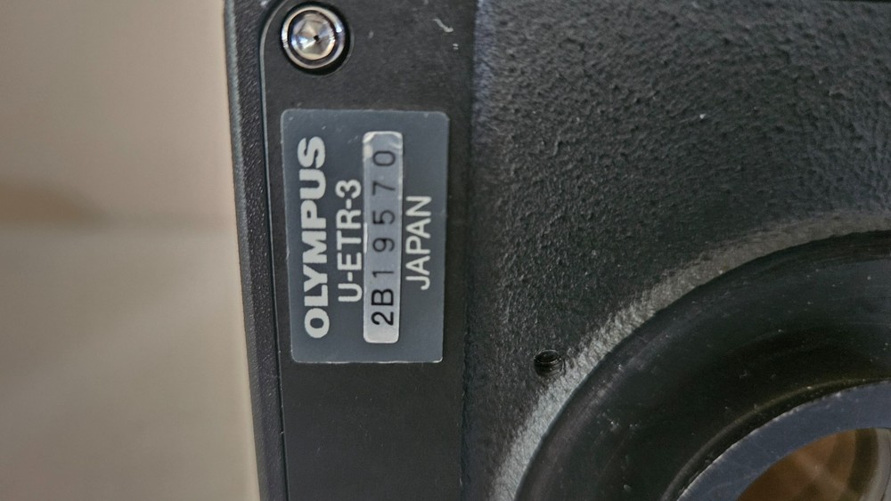 Olympus U-ETR-3 Microscope Head without Binocular