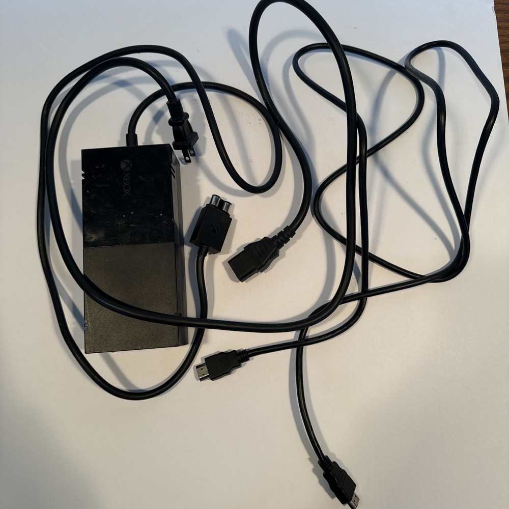 Microsoft Xbox One Model Console Black w/ Power Supply & 5 Games