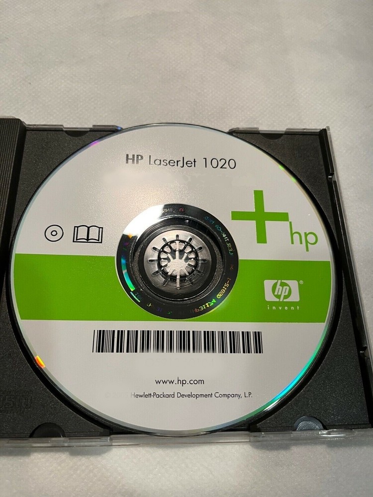 HP LaserJet 1020 Series CD (Drivers and Software) Disk