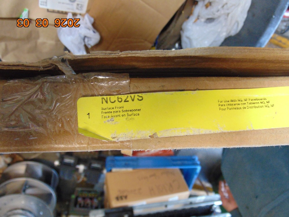 SQUARE D NC62VS SURFACE FRONT use with NQ & NF PANELBOARDS