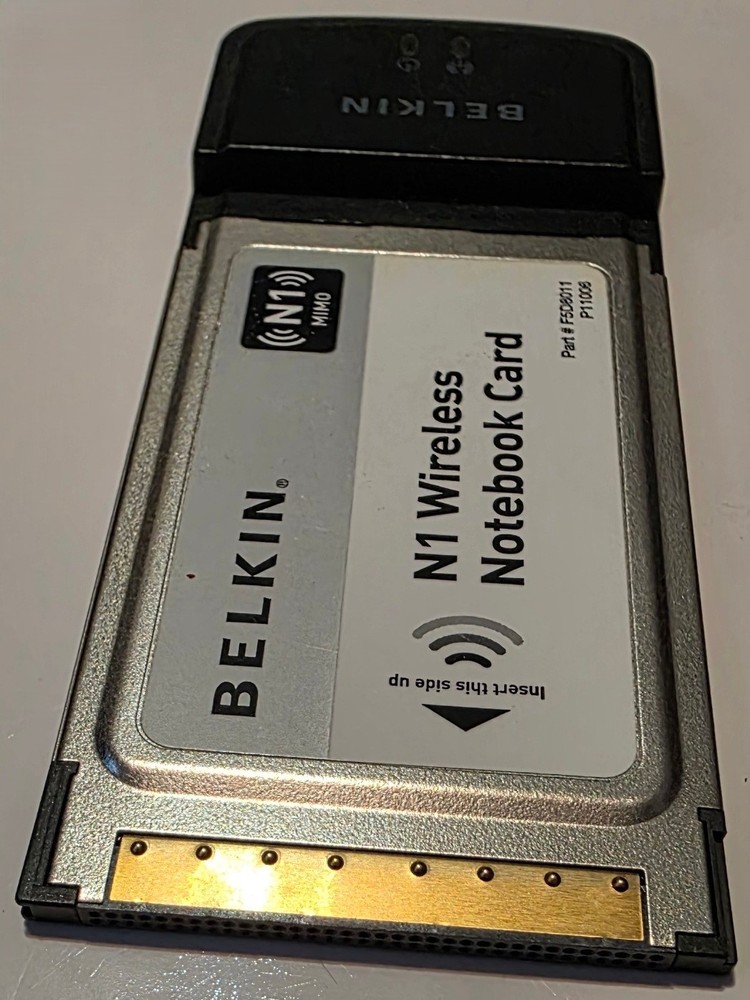 Belkin N1 Wireless Notebook Card (USED)