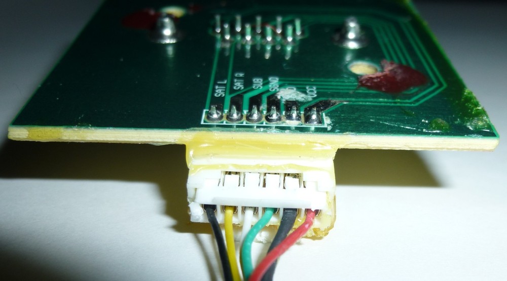 OEM Klipsch ProMedia 2.1 THX DB9 Pin Connector PCB Board Computer Audio System