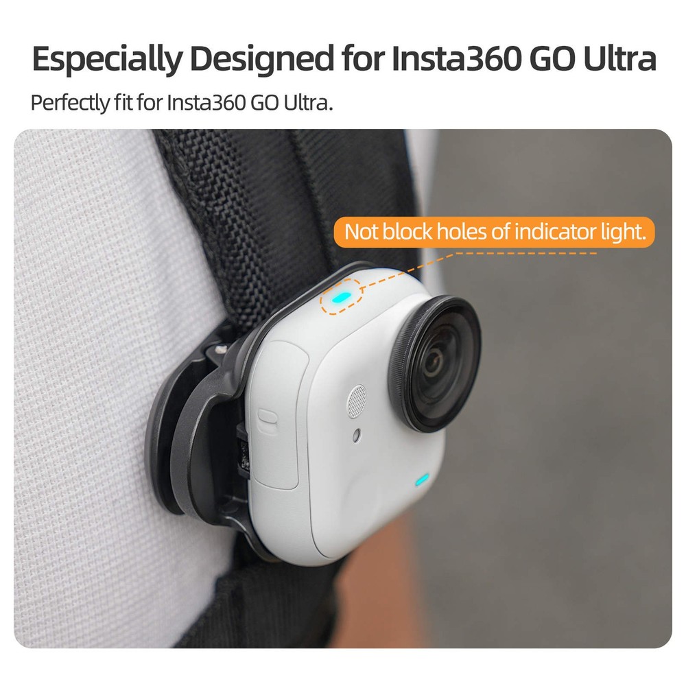 For Insta360 GO Ultra Camera Magnetic Backpack Clip Vertical-Horizontal Quality