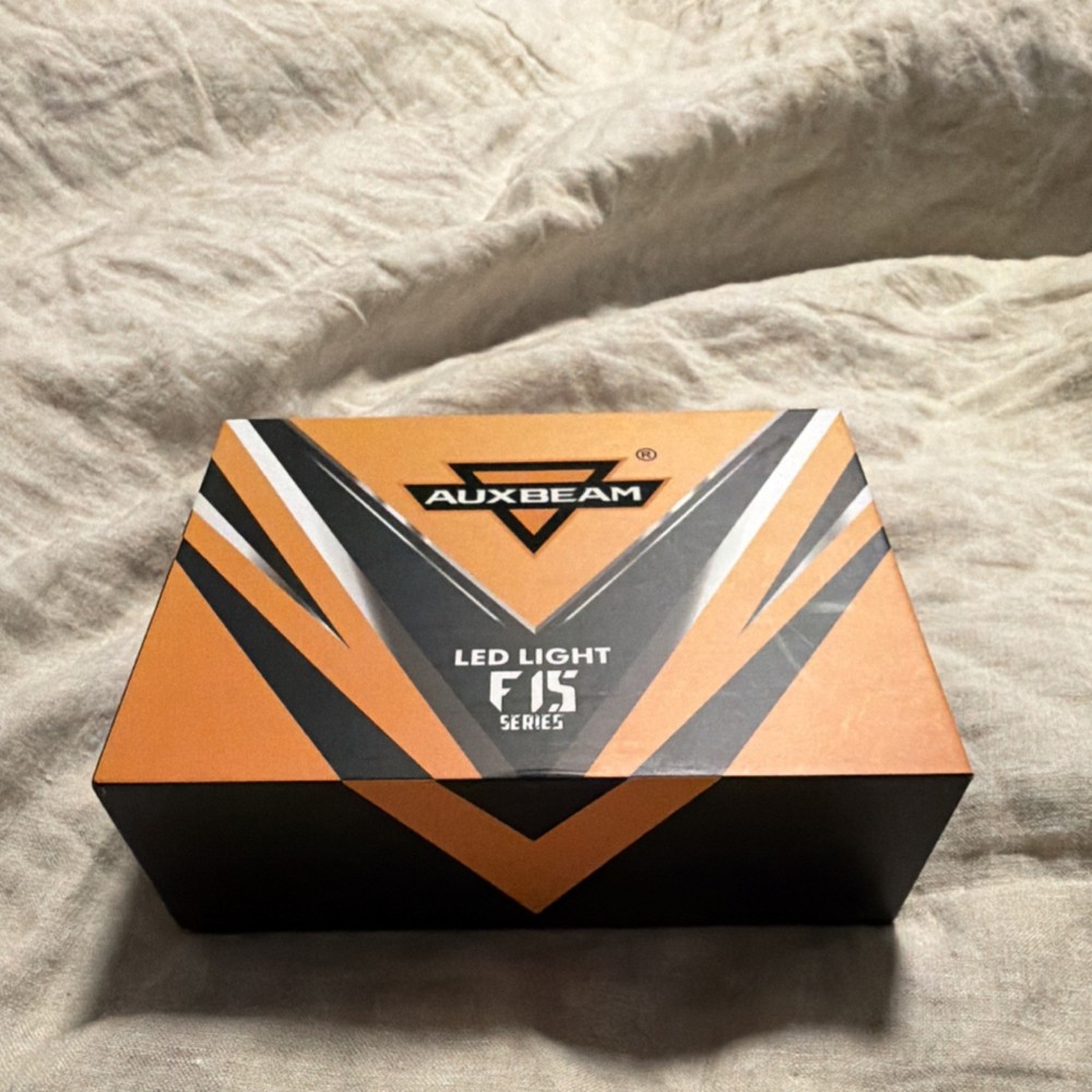 2x AUXBEAM H7 LED Headlight Bulbs High Beam 6500K Cool White Super Bright CANBUS