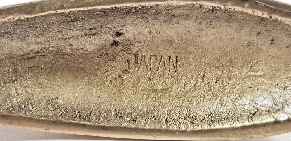 Vintage Brass Footed Nutcracker Japan MCM