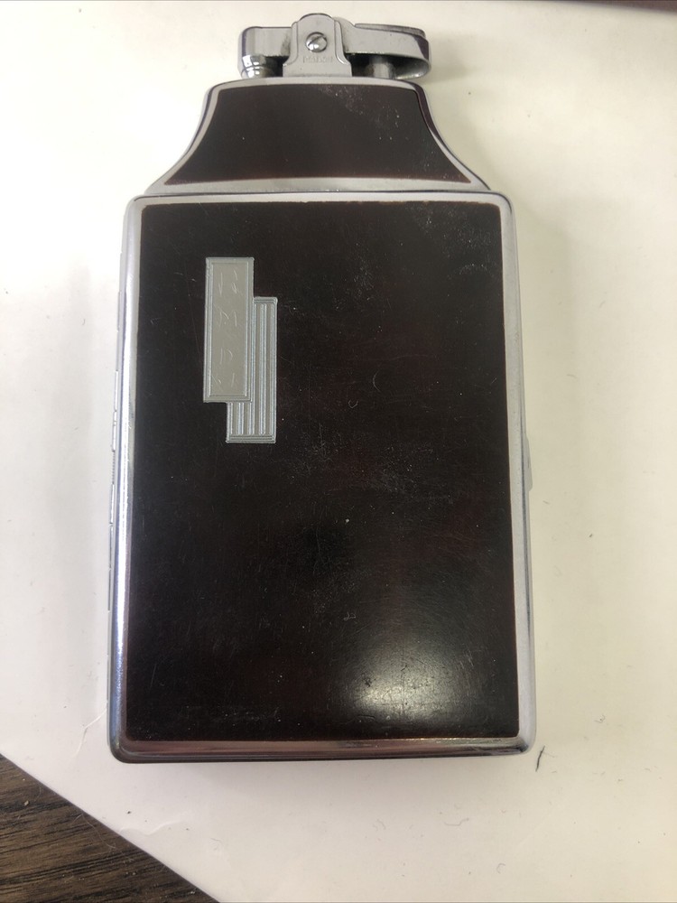 RONSON Mastercase Vintage Lighter And Cigarette Holder In Org Pkg