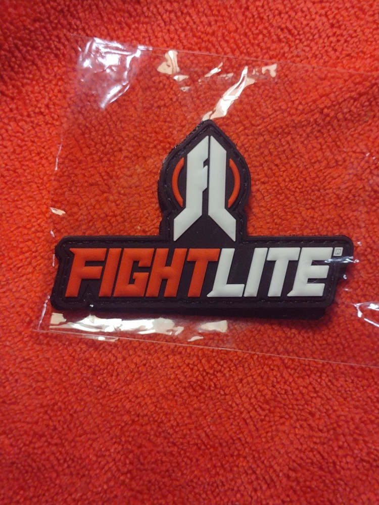 FIGHTLITE Tactical Morale Patch SHOT-SHOW 2025 PVC hook & loop NIP