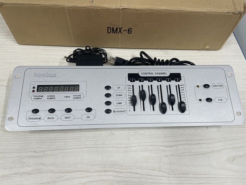 Koolux Dmx-6 Lighting Control, 6 Channel Control