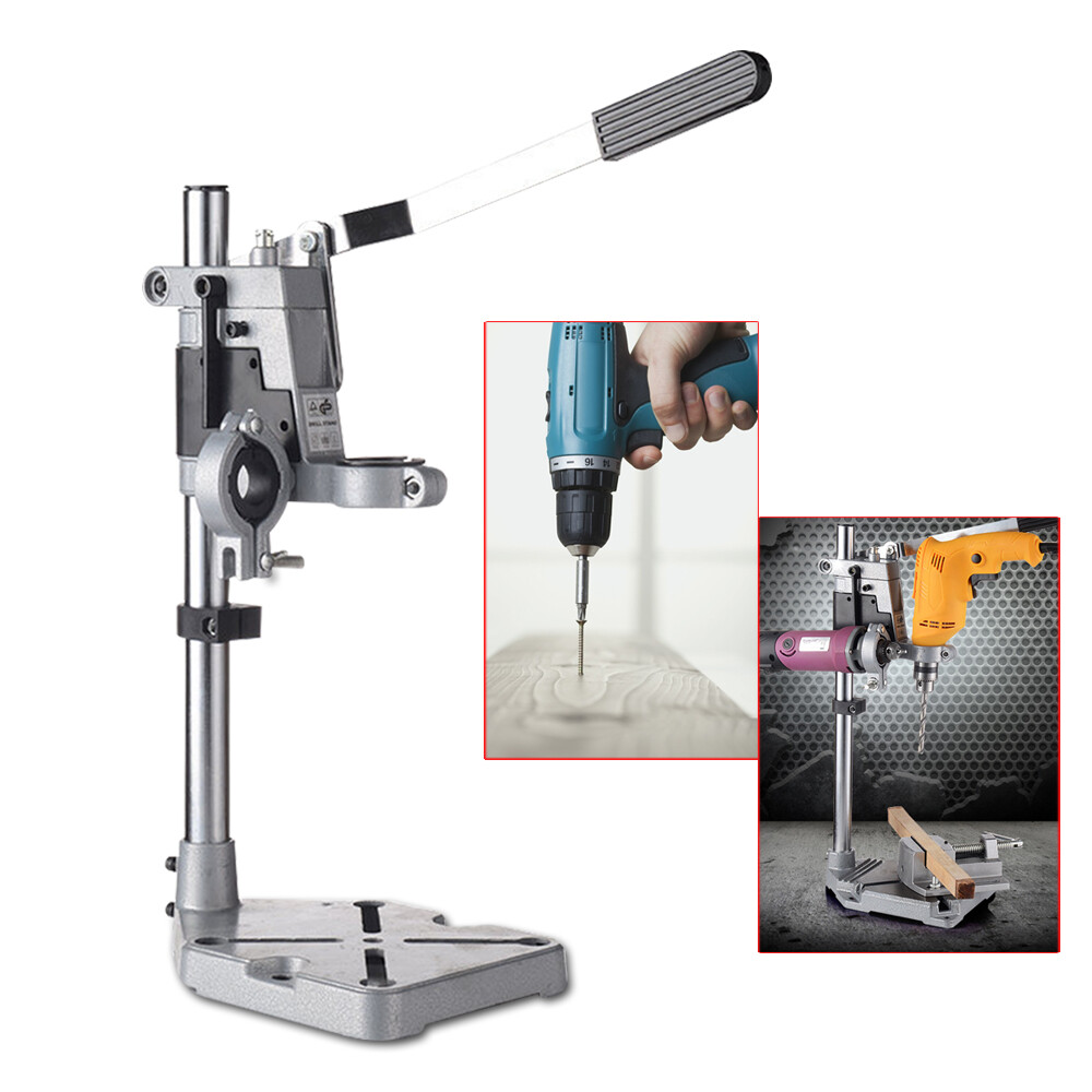 Adjustable Bench Clamp Drill Press Stand Workbench Repair Tool For Hand Drills