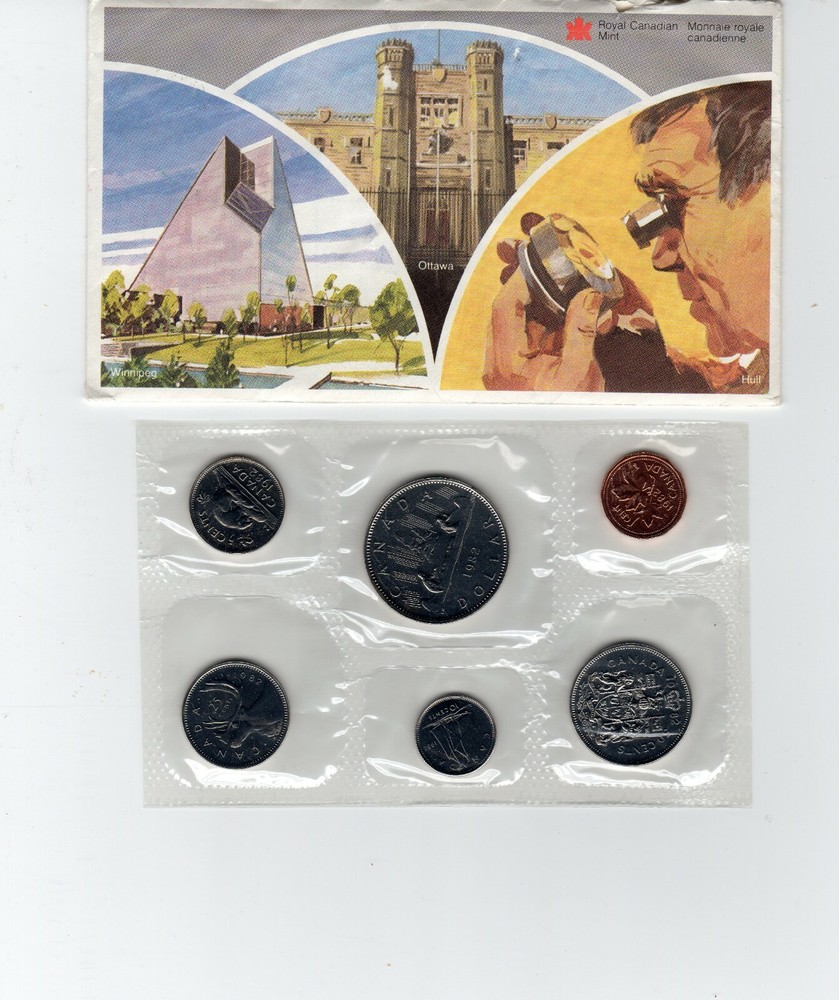 1982 Canadian uncirculated set