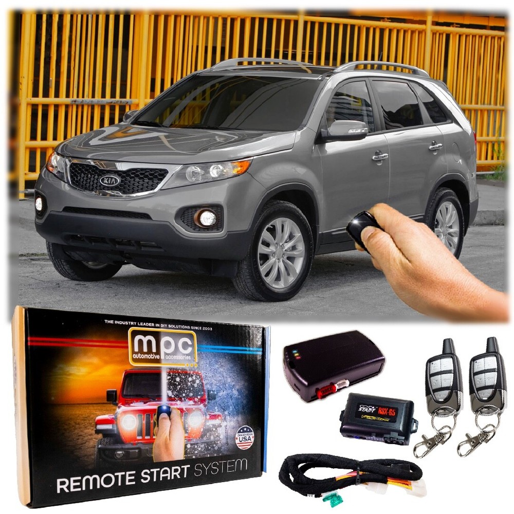 5-Button Extended Range Remote Start Kit For 2010-2013 Kia Sorento
