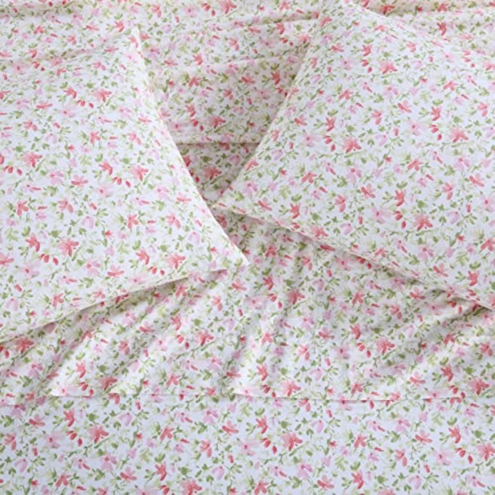 - Queen Sheets, Cotton Percale Bedding Set, Lightweight & Breathable Home Decor
