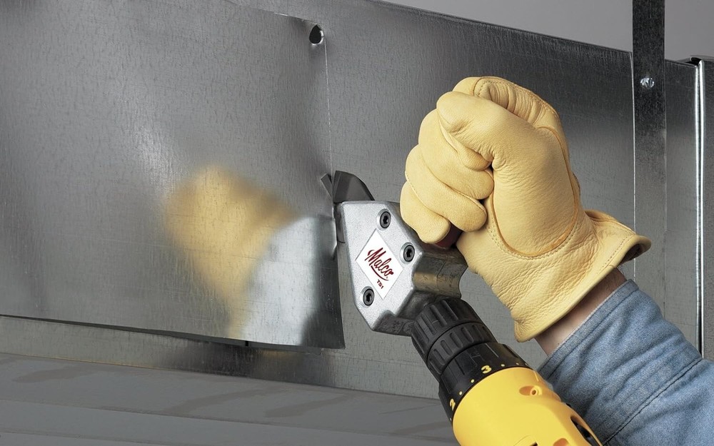Versatile Metal Cutting Attachment for Precision Sheet Work - Dual Ball Bearings