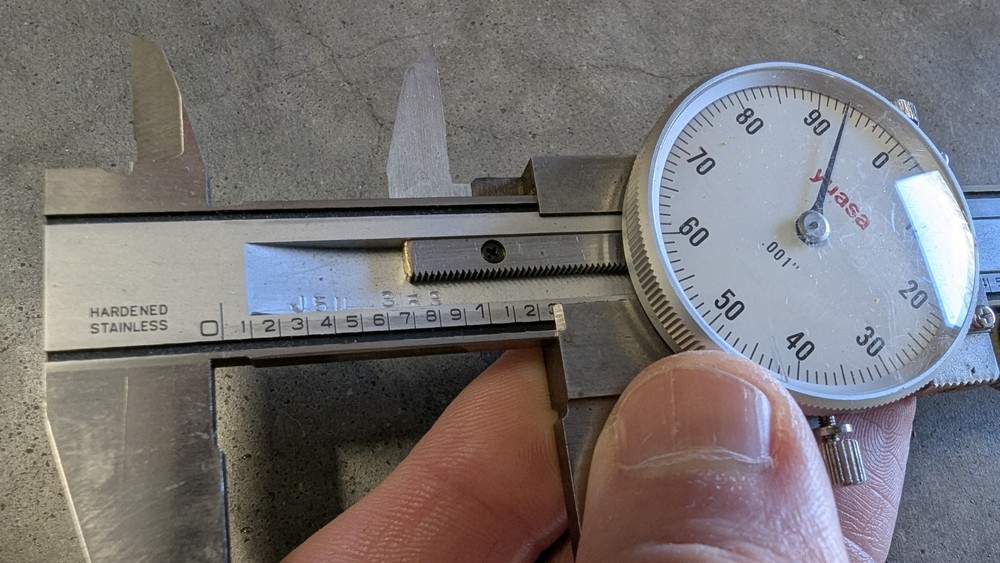 BROKEN Yuasa 6" dial calipers .001" precision