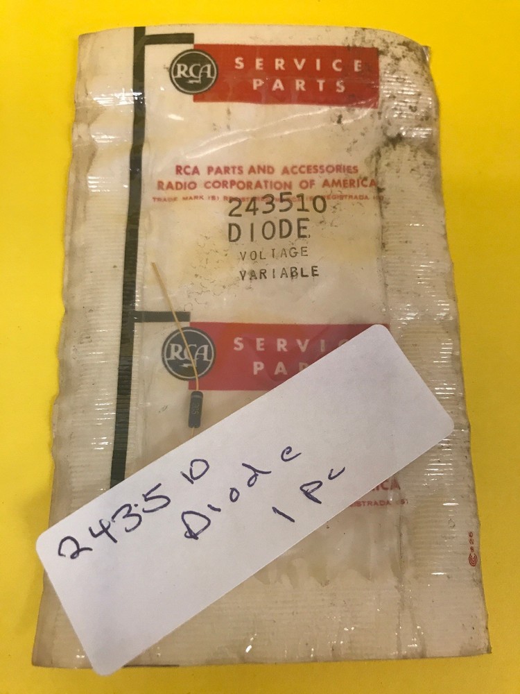 RCA 243510 DIODE VOLTAGE VARIABLE *FREE SHIPPING*