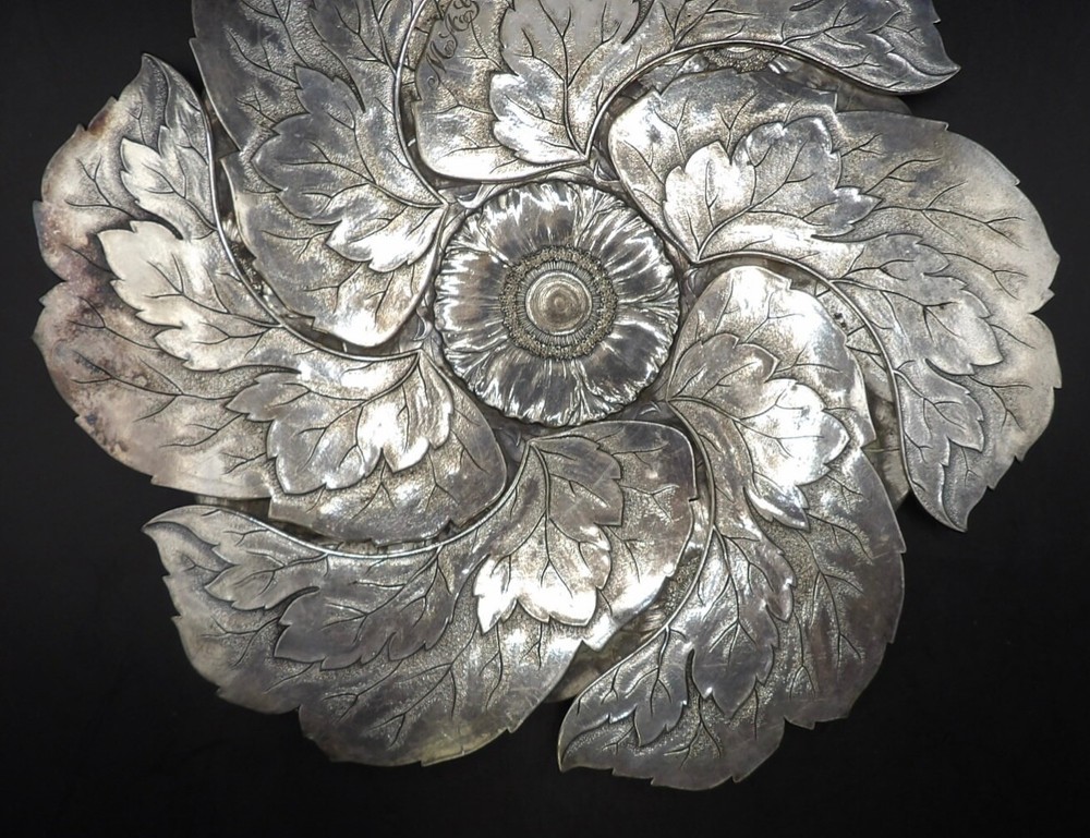 Two Antique Silver Trivets SHM Simpson Hall Miller & Co