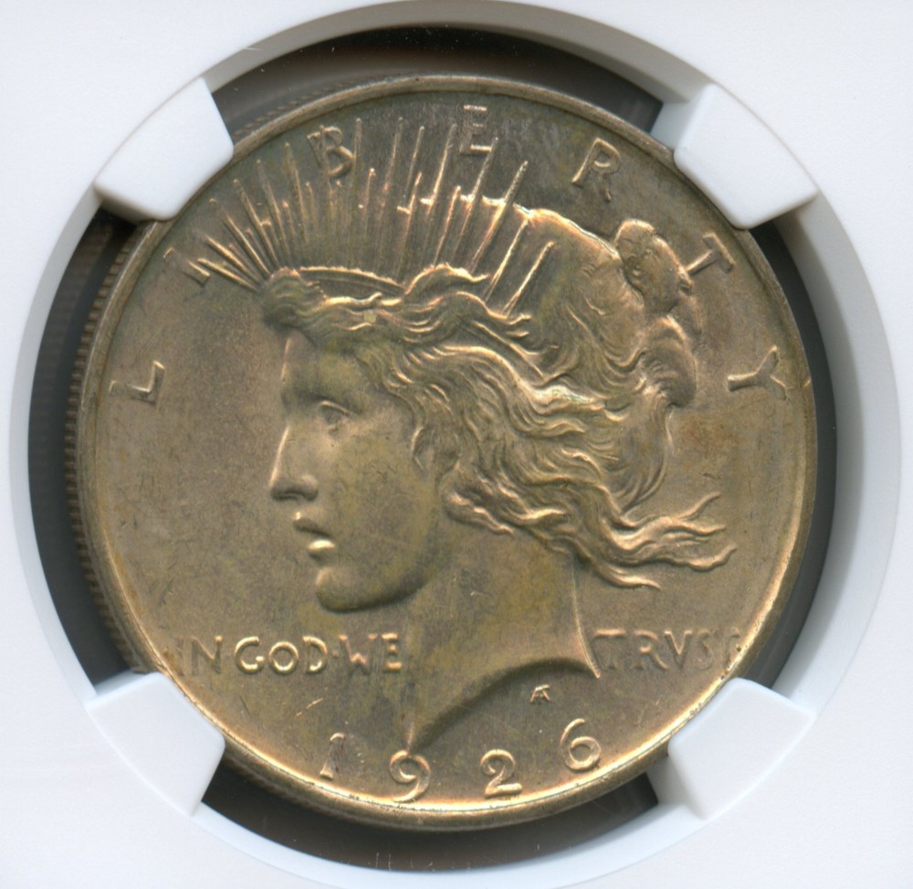 1926 D Peace Silver Dollar NGC MS 64