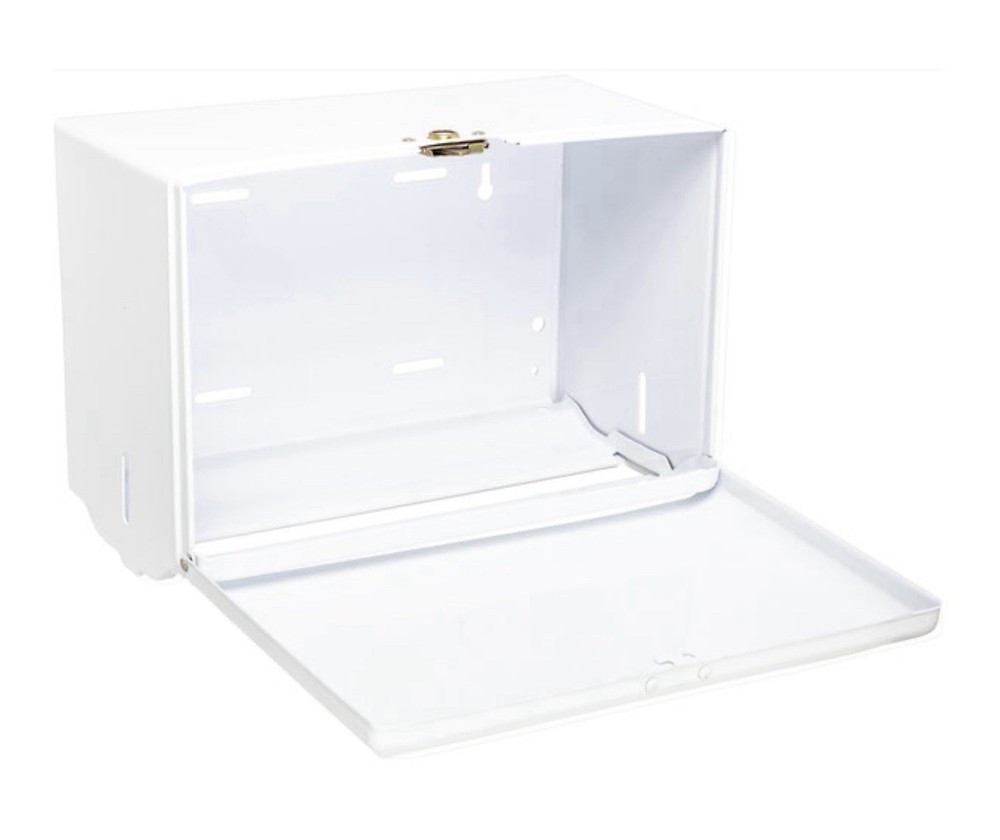 Single Fold Towel Dispenser, White, San Jamar