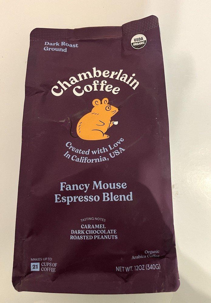Chamberlain Coffee Fancy Mouse Espresso Blend( Dark Roast).